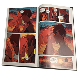 Webtoon Style Comic <span class=keywords><strong>Manga</strong></span> Libro gráfico Encuadernación perfecta Fancy & Offset Paper Hard Cover Idioma inglés para creadores en línea - Product Image 6