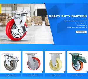 Hochwertige 100kg Tragfähigkeit PP Einrad Nylon rad Hochleistungs-PU TPR-Lenk rollen 3 4 5 6 <span class=keywords><strong>8</strong></span> Zoll - Product Image 4