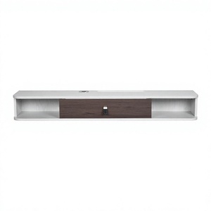 MG Mobile Rolling TV Stand Foldable Modern Height Adjustable Particle Board <b>Projector</b> Laptop Trolley-Living <b>Room</b> Dining - Product Image 4