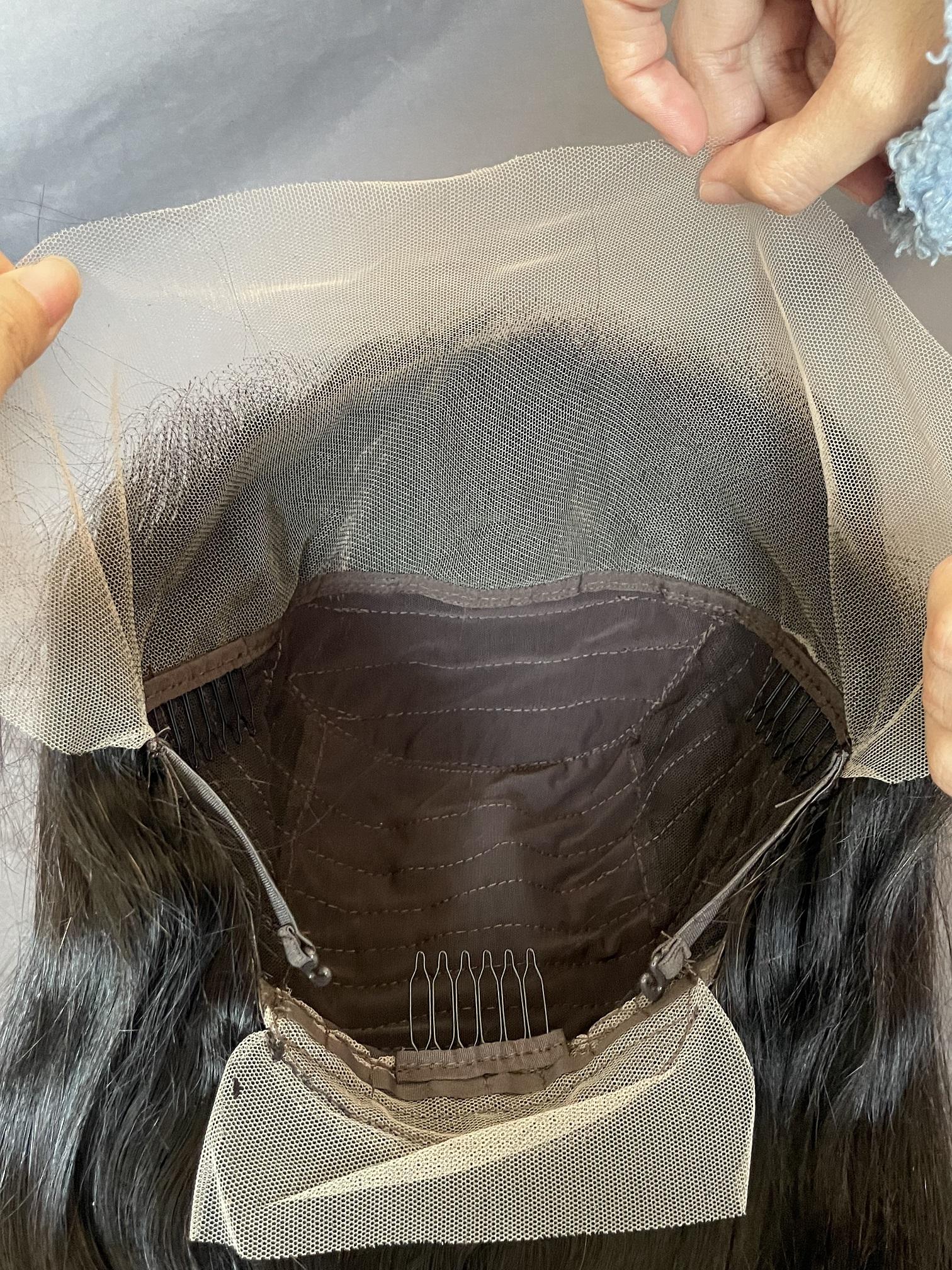 200% density Curly wig