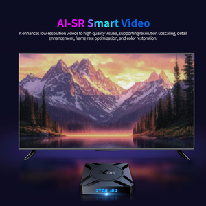 2025ใหม่ M300 X96 M200 amlogic กล่องรับสัญญาณทีวีระบบแอนดรอยด์14นิ้ว4G RAM 32G รอม2.4G 5G dual WiFi 4K Ai กล่องทีวี Android - Product Image 5