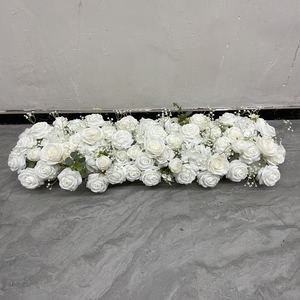 Camino de Mesa de Rosas de Seda Artificiales al por Mayor, Centros de Mesa de Alta Calidad para Bodas - Product Image 1