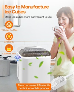 Electric <b>Ice</b> Maker Homemade <b>Ice</b> Cube Maker <b>Machine</b> for Household and Hotel Use Made of Plastic - Product Image 3