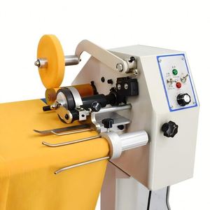 Cortadora Eléctrica Automática de Tiras, Cintas, Telas y Ribetes, Máquina de Corte de Rollos de Tela, Máquina de Corte de Cintas de Tela - Product Image 2