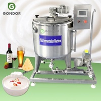 Conique Double Veste Ferment Vin Rouge Fermentation Isobarique 50l 100000 L Réservoir de brassage en acier inoxydable 316