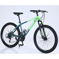 Vélo de montagne OEM d'usine 24 pouces avec cadre en acier à haute teneur en carbone, VTT 21 vitesses, Bicicleta, Bicicleta De Montaña