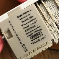 Timbre en plastique pour numéros et lettres, lettres et Mini Date, à encreur automatique, 80 pièces, 3.5MM