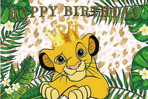 Decoraciones para Fiesta de Cumpleaños de Niño con Temática del <span class=keywords><strong>Rey</strong></span> León, Vasos de Papel, Platos, Mantel, Globos para Niños, Artículos de Decoración para Baby Shower - Product Image 3