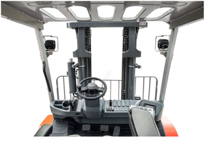 מותג חדש <span class=keywords><strong>5</strong></span> טון דיזל משאית מלגזה עם צמיג הידראולי הידראולי מזלג הרכב - Product Image 5