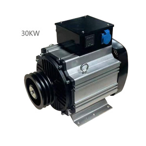 Générateur sans balais à aimants permanents en terres rares monophasé triphasé pour divers scénarios industriels Moteur de base - Product Image 2