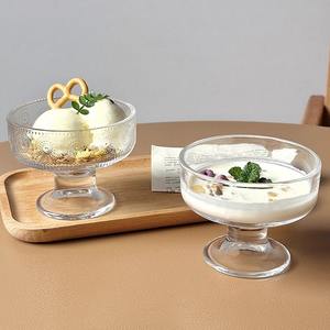 Gobelets à dessert en verre sculptés en forme de pied de <span class=keywords><strong>nain</strong></span>, bols à glace pour sundae et noix, coupes à parfait aux fruits, verres à cocktail pour les fêtes - Product Image 4