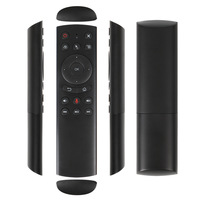 Souris aérienne sans fil HFY G20S 2.4G en ABS, télécommande écureuil volant avec gyroscope vocal pour Android Smart TV et décodeur