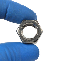 316 Stainless Steel Hex Nut A4-80 DIN 934 Metric Thread Plain Finish