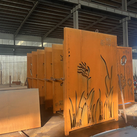 ASTM A588 S355JOWP S355j2nw 10mm-20mm a roulé la plaque d'acier laminée à chaud Panneau de carbone de feuille de plaque d'acier de Corten pour la conception d'art de mur