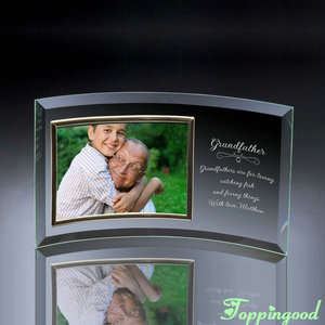 Cadre photo en verre incurvé personnalisé pour les cadeaux <span class=keywords><strong>de</strong></span> <span class=keywords><strong>grand</strong></span>-mère - Product Image 4