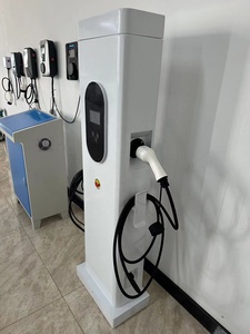 Cargador de CA trifásico de 14KW, 22KW, 44KW para vehículos eléctricos, con doble pistola, montaje en suelo, estación de carga de 32A para coches eléctricos - Product Image 5