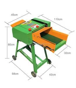 Ev kullanımı hayvan Mini saman kesici silaj hasat kıyıcı çim kesici ve çiftlik için ipek yoğurma makinesi - Product Image 6