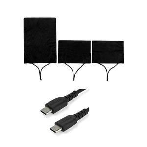 Alfombrilla cuadrada de felpa para mascotas, sofá cama con calefacción de grafeno para perros y gatos, cojín eléctrico con pilas para uso en exteriores, características de araña Lagarto - Product Image 1