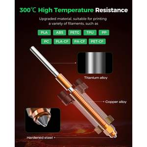 Kit de Bloque de Calentamiento Cerámico Creality K2, Metal, 350°C, Alta Temperatura, Accesorio para Impresora 3D - Product Image 5