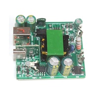 PD-Cargador USB Pcb de 25W y 45W, adaptador de móvil, Pcba de 110V-230V, carga rápida de 18W-100W, cargador de teléfono, placa de circuito Pcb