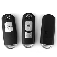 Casing cangkang kunci mobil untuk Mazda 3 5 6 8 CX5 CX7 CX9 CX-5 CX-7 CX-9 MX-5 MX5 Miata RX-8 X-5 Summit Axela Atenza M3 M6