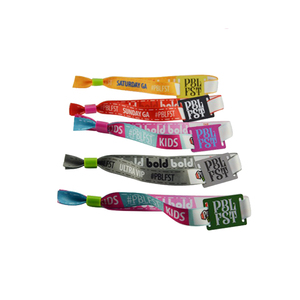 <strong>Factory</strong> Price <strong>Custom</strong> Cheap RFID Woven <strong>NFC</strong> <strong>Wristband</strong> for Ticket Festival Event Concert Entry Woven <strong>Wristband</strong> - Product Image 3