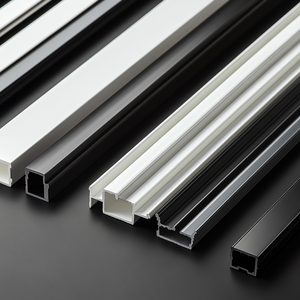 Profils en PVC rigide personnalisables <span class=keywords><strong>pour</strong></span> la décoration architecturale intérieure et extérieure, pièces de profilés en PVC - Product Image 4