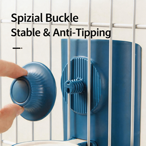 Bouteille d'eau anti-fuite <span class=keywords><strong>en</strong></span> forme de lune avec distributeur automatique par gravité, <span class=keywords><strong>en</strong></span> PET transparent de qualité alimentaire - Product Image 5