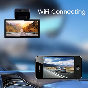 Caméra de tableau de bord 4G 2K double objectif avec GPS, détection radar et surveillance à distance pour voiture, personnalisable en gros (OEM) - Product Image 3
