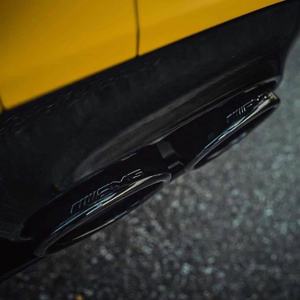 Difusor trasero directo de fábrica con tubo de escape para Mercedes Benz Hatchback A CLASS W177 actualización a estilo A45 AMG - Product Image 2
