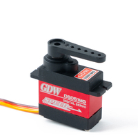 GDW DS051MG 9G Servomoteur numérique à engrenages métalliques haute précision, mini servo haute vitesse pour voiture RC, robot, bateau, avion, hélicoptère, bricolage