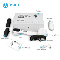 Appareil de physiothérapie au laser froid LLLT 808nm 650nm, masseur corporel portable pour soulager la douleur de la polyarthrite rhumatoïde