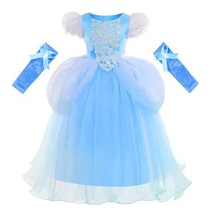 Costume de reine des neiges pour filles, meilleur costume de personnage de film, robe de princesse pour Halloween, cosplay pour filles - Product Image 4
