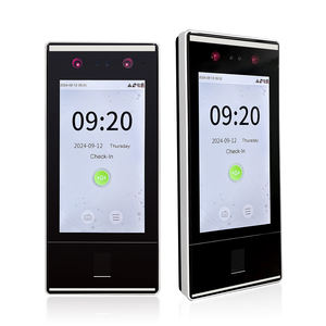 Terminal de Control de Acceso Biométrico con Huella Dactilar Android 10 de 7'', Reconocimiento Facial, Pantalla Táctil, para Exteriores, con TCP/IP, OEM - Product Image 1