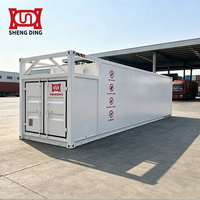 Station de carburant mobile SHENG DING 40 pieds ISO pour conteneurs, station de carburant diesel en promotion
