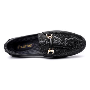 Cuir véritable Lavage Couche supérieure Chaussures Derby en cuir de vachette Bout rond Chaussures en cuir décontractées Offre Spéciale Style classique - Product Image 3