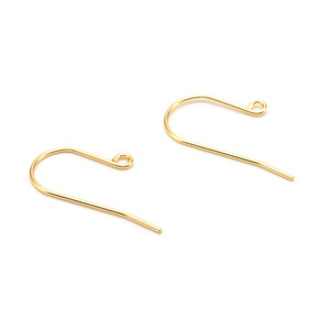 Crochets d'oreille en acier inoxydable pour boucles d'oreilles, crochets d'oreille français en métal avec boucle horizontale, fils d'oreille pour boucles d'oreilles pendantes, accessoires pour <span class=keywords><strong>bijoux</strong></span> - Product Image 2