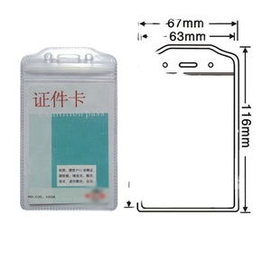 Oferta: Porta Tarjetas de Crédito y de Identificación Personalizados de Plástico PVC Transparente - Product Image 2