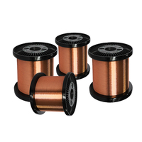 Cable de Cobre Esmaltado Rectangular Plano de Alta Tensión, Conductor Sólido Litz para Motores/Transformadores