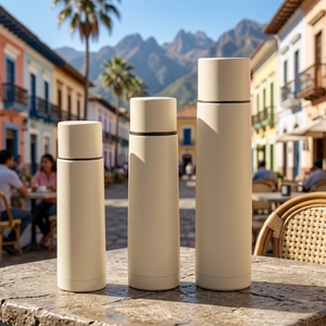 Termo de Acero Inoxidable con Vacío Automático de 500ml, 750ml y 1 Litro, Todo en Uno, para <span class=keywords><strong>Mate</strong></span> <span class=keywords><strong>Argentino</strong></span> Tradicional - Product Image 1