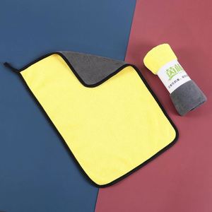 Toalla Promocional Pequeña de Microfibra de 400 g/m², Anti-Rayaduras, de Fibra de Coral, 30x30 cm, para Lavado de Autos - Product Image 4