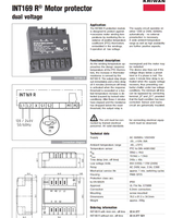 Protector de Motor KRIWAN INT169 R 22 a 277 S21 AC115-230V, Módulo Térmico PTC con Reinicio con Retardo de 4 Minutos para Compresor de Tornillo
