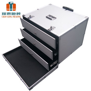 Caja de Herramientas para camiones con cajones personalizada, caja de aluminio para tren de vuelo con cerraduras - Product Image 2