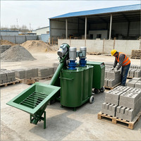 Ligne de production de moules manuels en état neuf pour blocs de béton mousseux, machine à fabriquer des blocs de béton mousseux