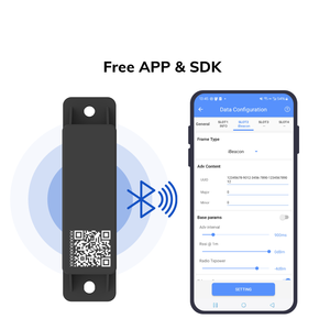 Bluetooth năng lượng thấp đèn hiệu ibeacon RFID Pallet container theo dõi Bluetooth tài sản thẻ theo dõi cho <span class=keywords><strong>iot</strong></span> tự động hóa công nghiệp - Product Image 3
