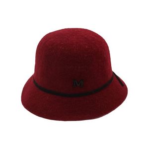 X1064 Unisex Wool Jazz Wide Brim <b>Beanie</b> Hat Image Breathable Four Seasons for Outdoor Casual Knitted Basin Dropshipping Felt - Product Image 2
