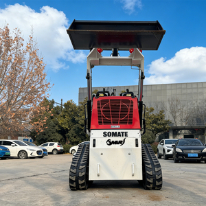 Front Loader Mini Skid Steer Loader Gasoline Powered Engine Motor EPA EURO5 PLC Gearbox Pump Bearing Crawler High Load Moment - Product Image 6