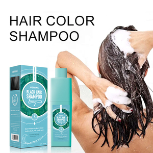 OEM Wholesale <strong>Premium</strong> Grade Black Hair Color <strong>Shampoo</strong>-Long-Lasting Deep Black Formula for Effective Gray Coverage Men Women - Product Image 4