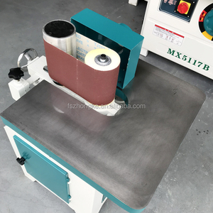 Machine à poncer <span class=keywords><strong>CHANSON</strong></span>, ponceuse à courbes pour le travail du bois, pour le bois massif, bande abrasive façonnée, machine à polir, meuleuse d'établi - Product Image 4