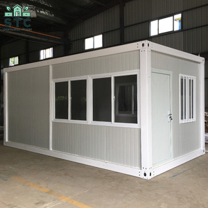 <span class=keywords><strong>Casa</strong></span> Contenedor Prefabricada de Lujo de 20 pies, Casas Prefabricadas, <span class=keywords><strong>Casa</strong></span> <span class=keywords><strong>Modular</strong></span> de <span class=keywords><strong>Panel</strong></span> Sándwich, Oficina en <span class=keywords><strong>Casa</strong></span> - Product Image 1
